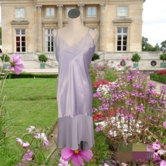 Lavender Slip Dress - Picture 1 of 8